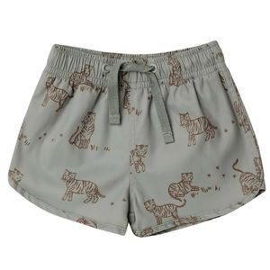 Rylee + Cru Tiger Swim Trunks